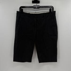 Theory Women's Palmer Westside Bermuda Shorts - Black - 6